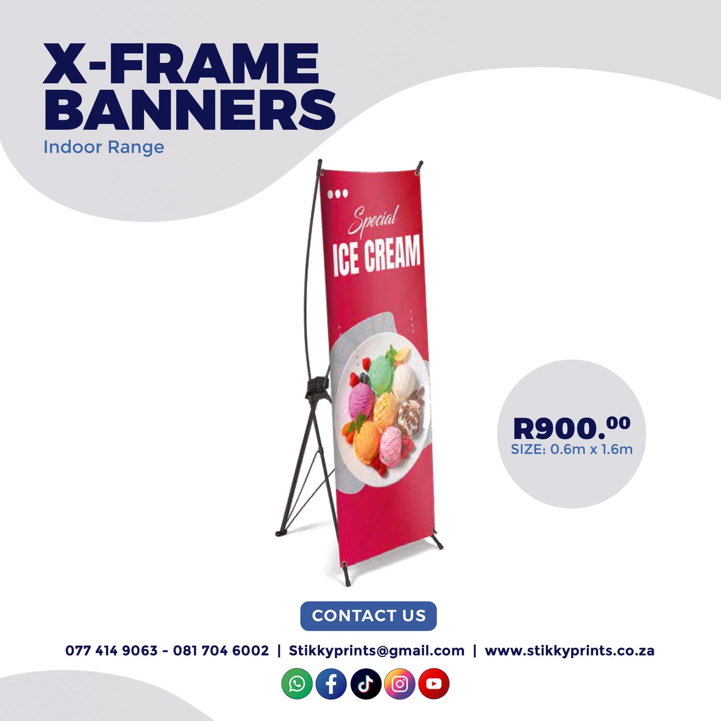 X-Frame Stand Banners