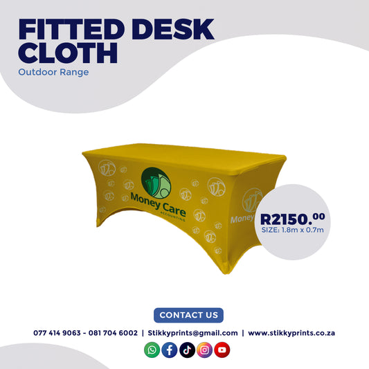 Fitted Table Cloth - 1m x 1m (Complete Frame)
