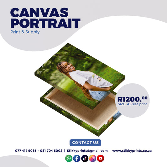 Personalized Canvas Portrait
