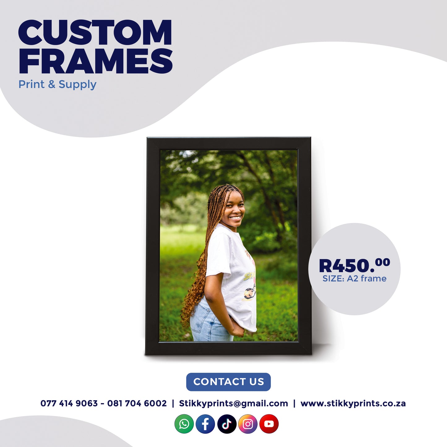 Personalized Framed Portrait