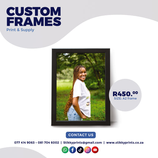 Personalized Framed Portrait