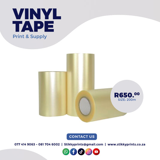Clear Balloon Transfer Tape