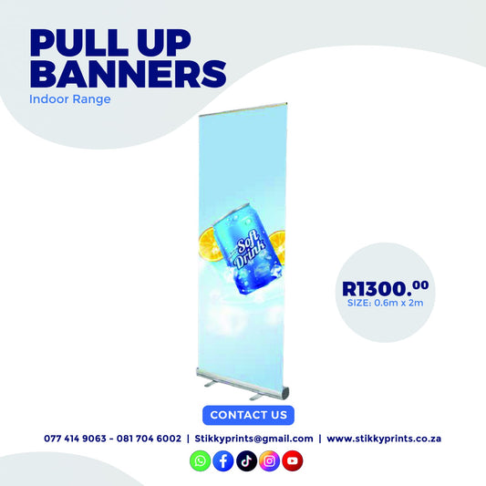 Economy Pull Up Banner Stand