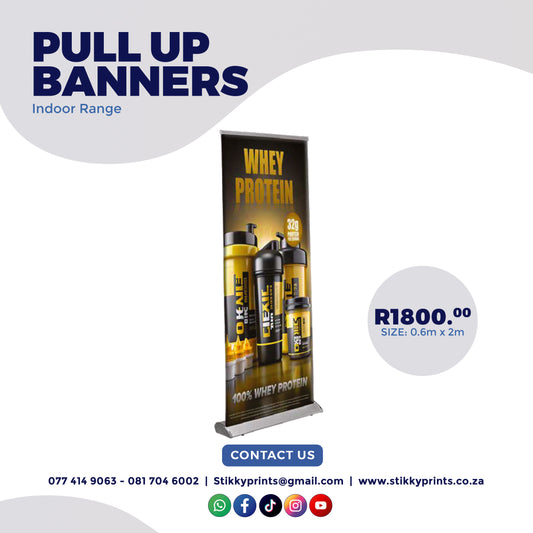 Executive Pull Up Banner Stand